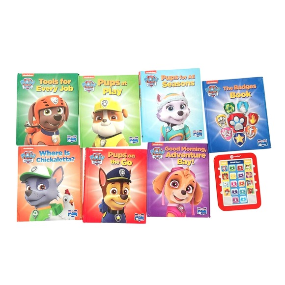 Nickelodeon Other - Paw Patrol Me Reader Electronic Reader and 7 Book Library Set Nickelodeon